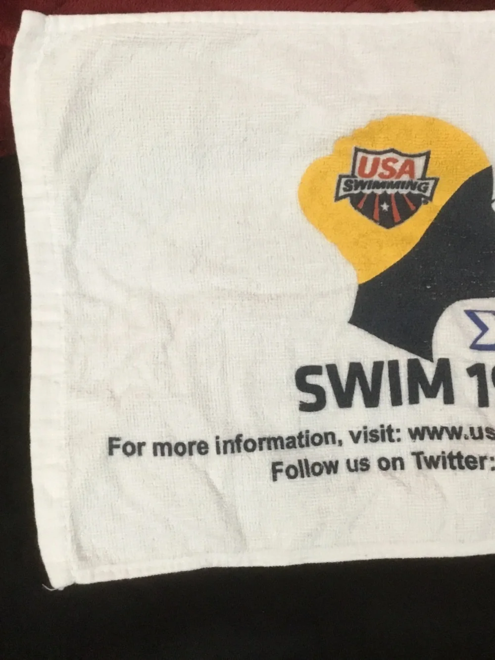 Sigma Gamma Rho Sorority Swim 1922 Towel (Partnership USA Swim) 16in x 11 1/2in